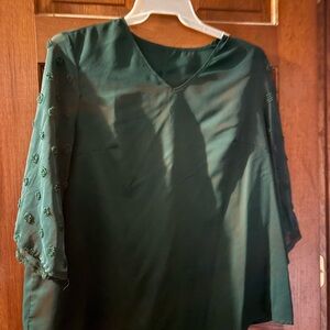 Elegant Green Women's Top